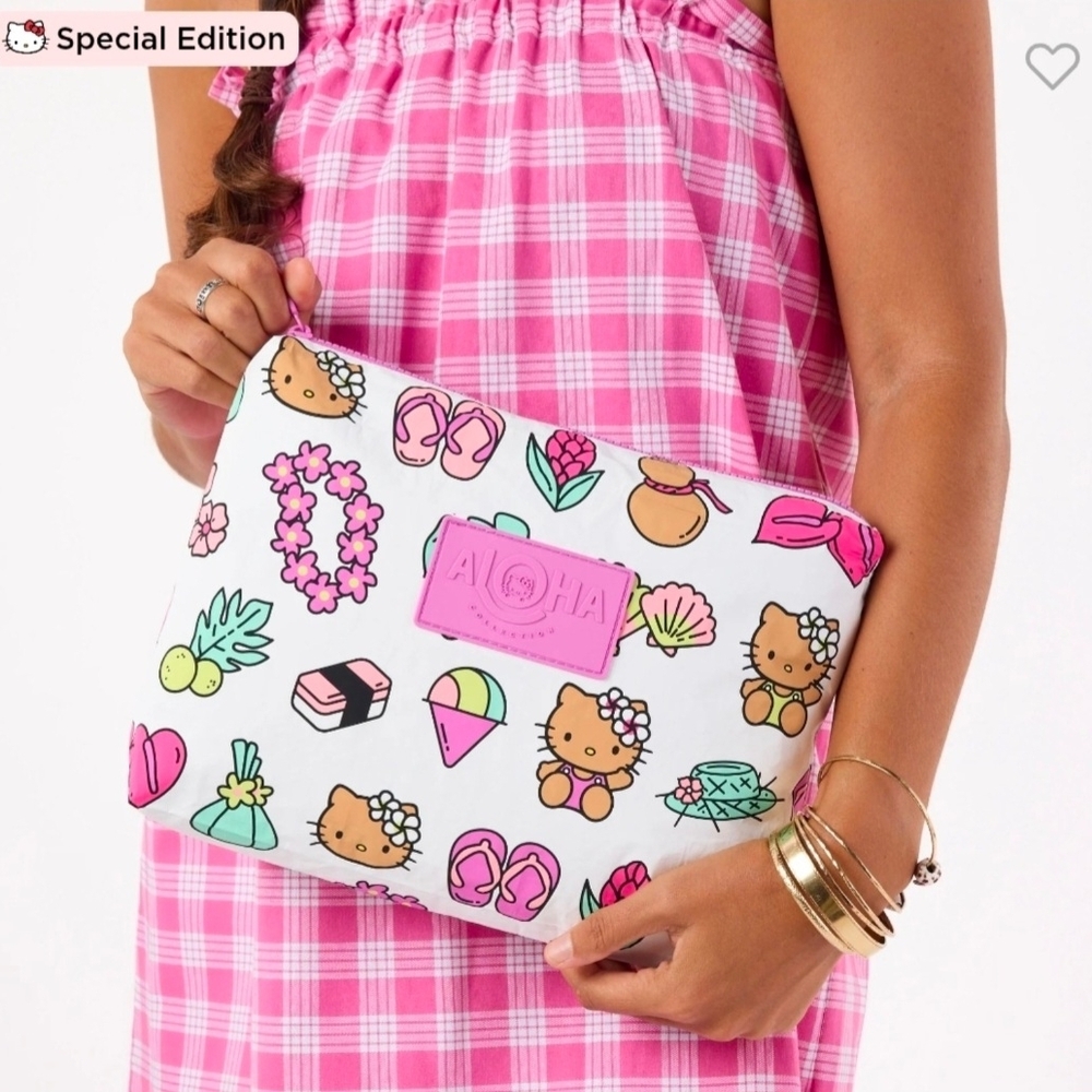 Aloha Collection And Hello Kitty Mid Pouch